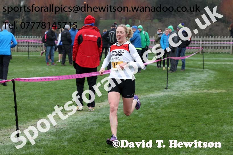 Senior women, Durham Cathedral Cross Country Relays. Photo: David T. Hewitson/Sports for All Pics